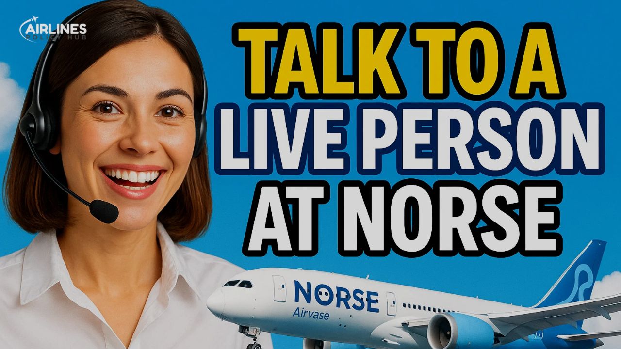 How do I Talk to a live person at Norse?